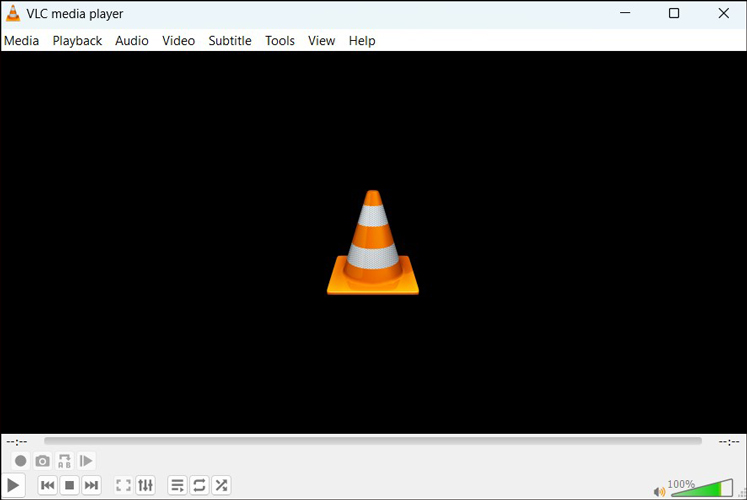 The VLC Media Player’s compression interface