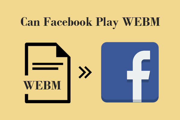 Can Facebook Play WEBM: Top 3 Ways to Play WEBM on Facebook