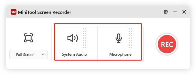 klicken Sie auf die entsprechenden Symbole, um System- und Mikrofonton ein- oder auszuschalten