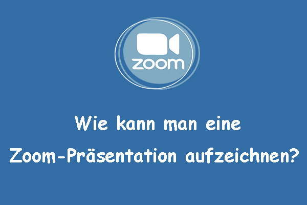 Eine detaillierte Anleitung zur Aufnahme einer Zoom-Präsentation: So geht’s