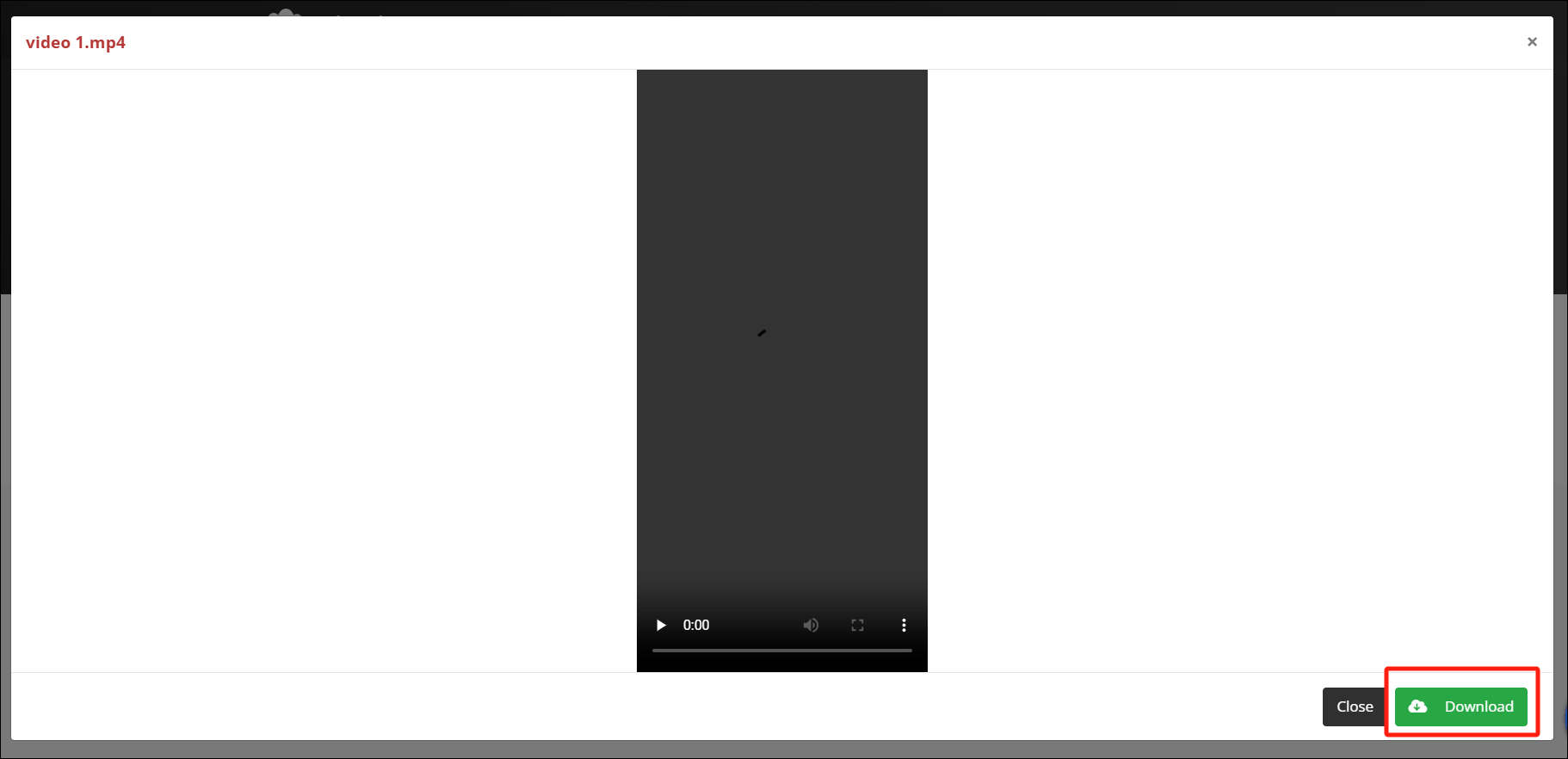 Click on the Download button in CloudConvert to save the converted file