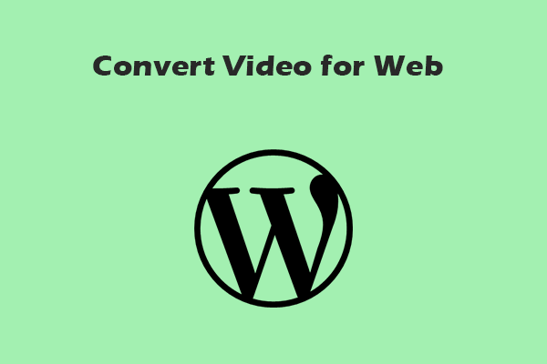 How to Convert Video for Web Effortlessly – 3 Useful Methods