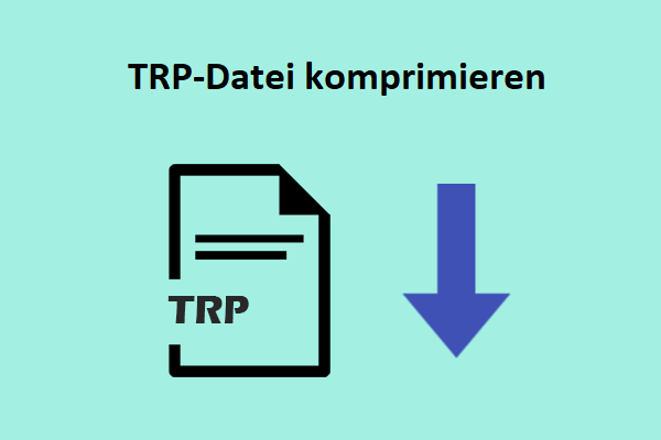 TRP-Datei komprimieren: 2 einfache und schnelle Methoden, die einen Versuch wert sind