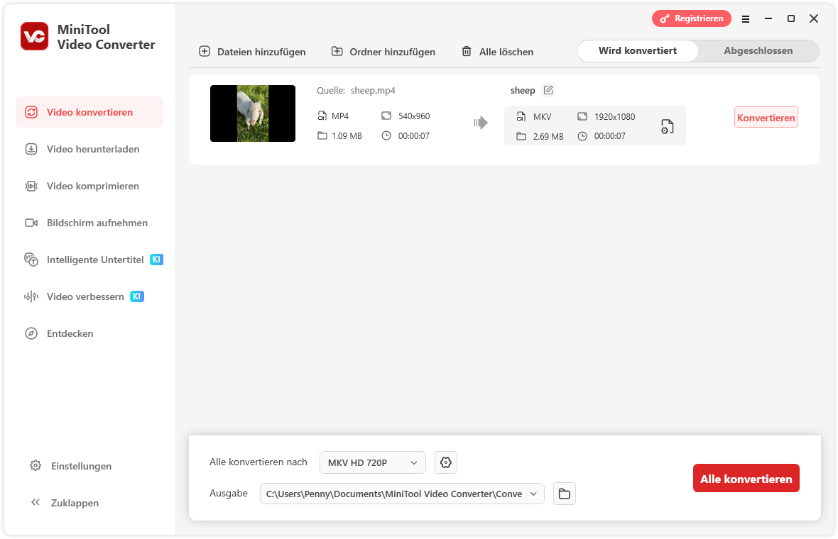 MiniTool Video Converter