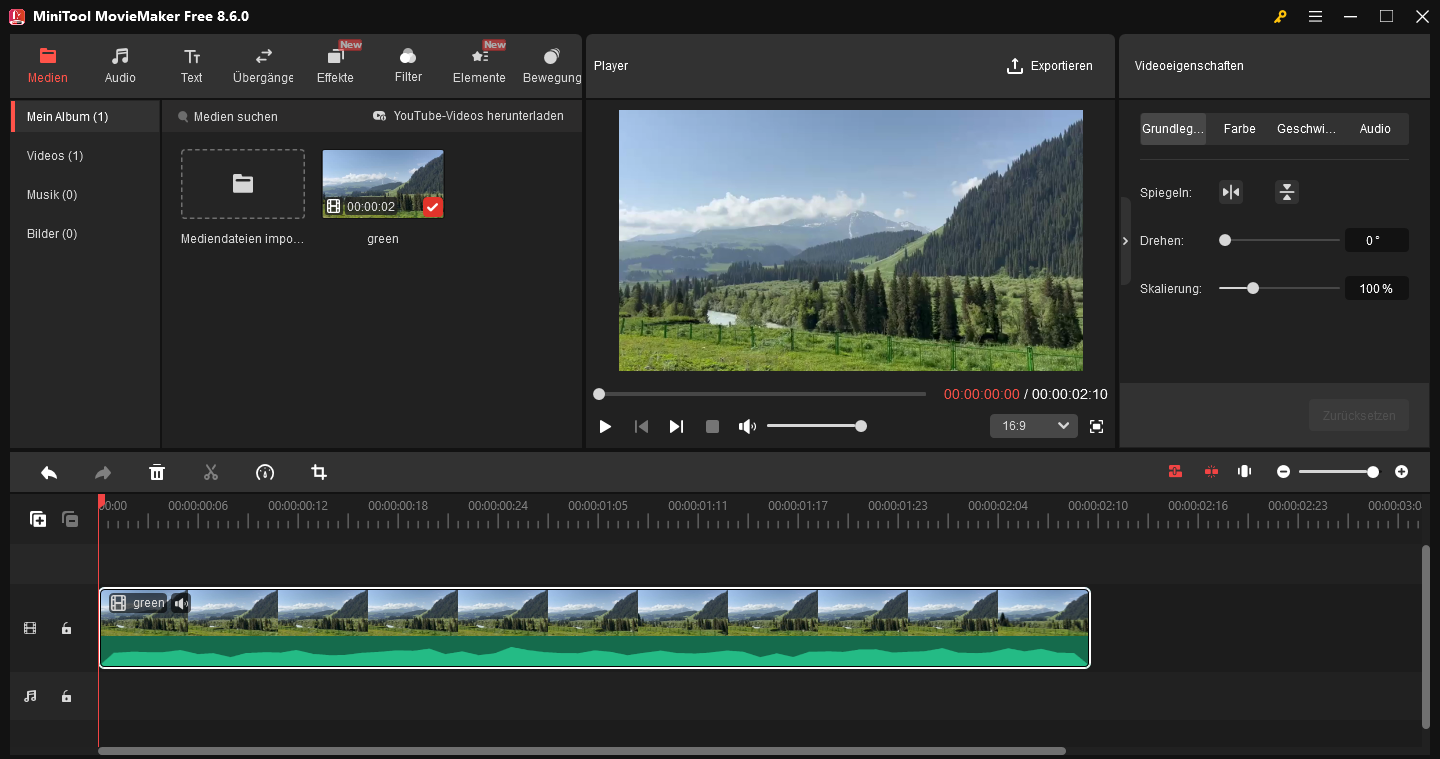 MiniTool MovieMaker