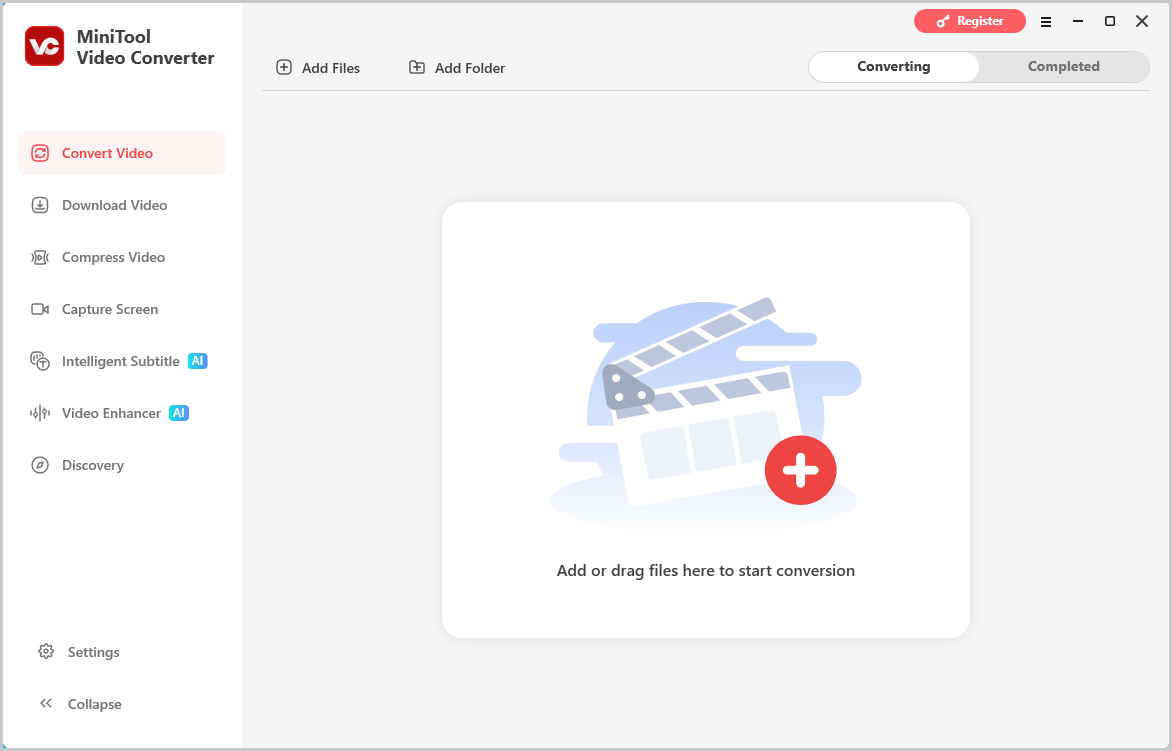 MiniTool Video Converter Convert Video interface.