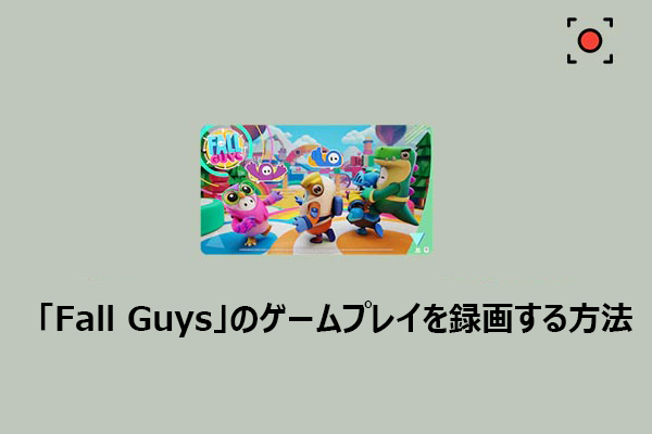 「Fall Guys」のゲームプレイを録画する方法2選【Windows 11/10】