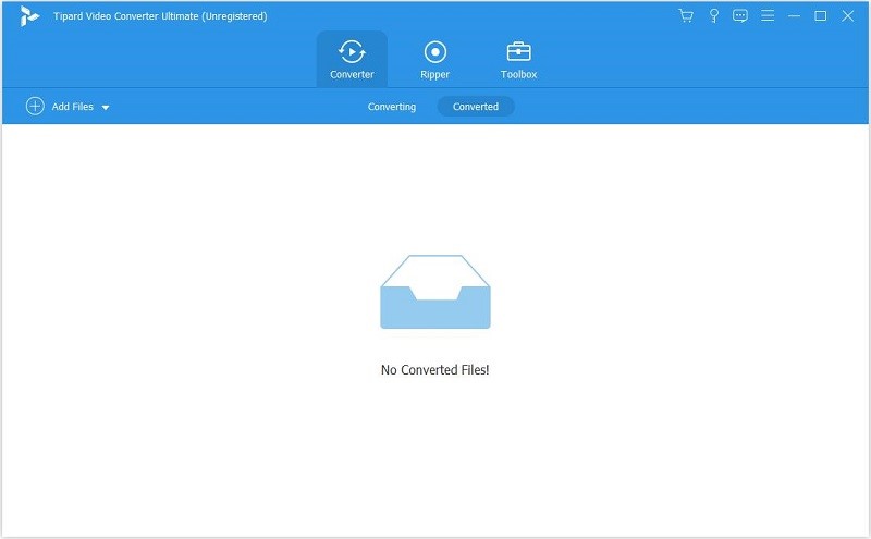 The interface of Tipard Video Converter Ultimate.