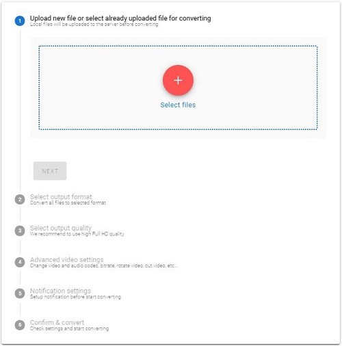 HDConvert interface.
