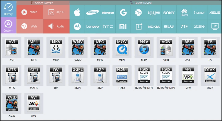 WonderFox HD Video Converter Factory Pro interface.