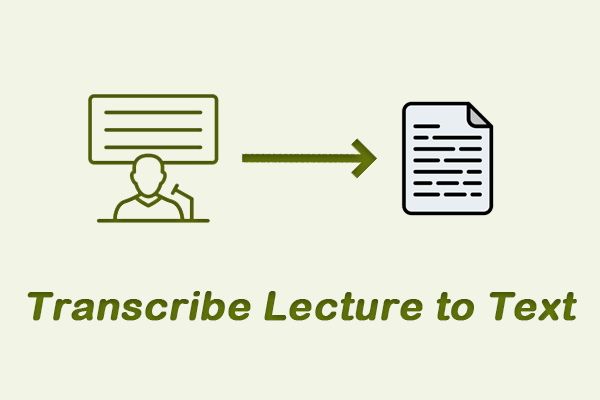 How to Transcribe Lecture to Text: A Step-by-Step Guide