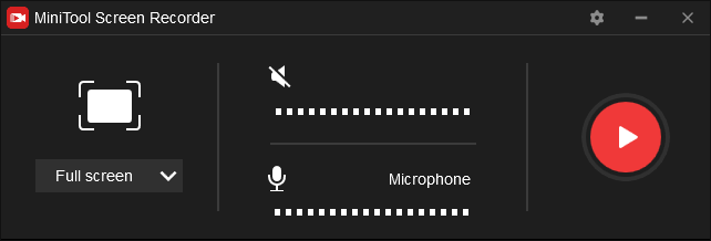 adjust the recording settings