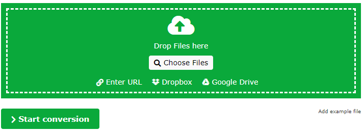 upload your files