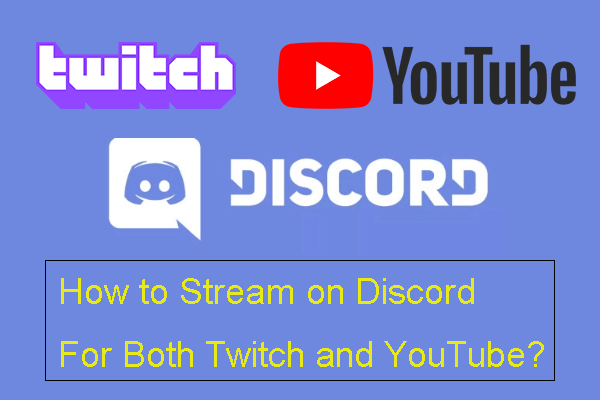 How to Stream on Discord? (For Both Twitch and YouTube)
