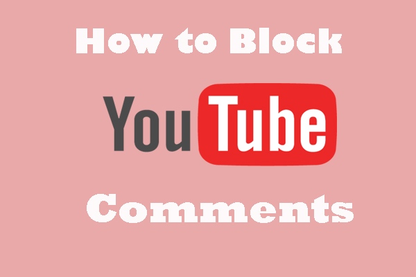 YouTubeで特定ユーザーのコメントをブロックする方法