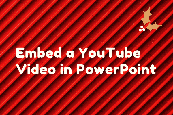 PowerPointにYouTube動画を埋め込む方法