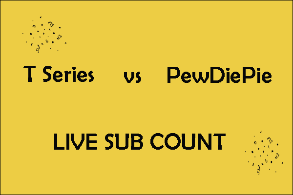T Series vs PewDiePie LIVE SUB COUNT: Get Details from This Post