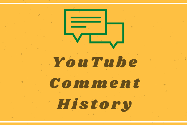 View YouTube Comment History – Upcoming Profile Cards
