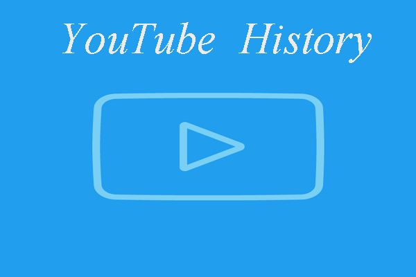 Recover discount youtube history