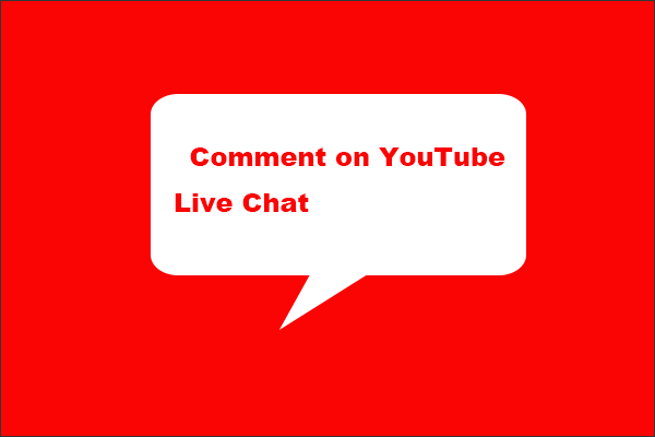 How to Comment on YouTube Live Chat