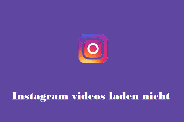 Gelöst – Instagram Videos spielt nicht ab (2024)