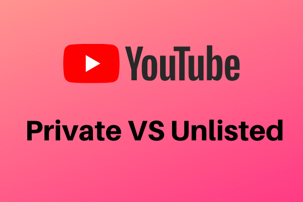Privée VS non répertoriée sur YouTube: Quelle est la différence?