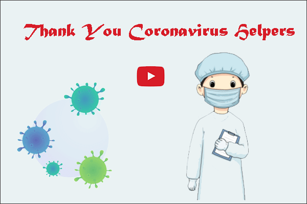 Five “Thank You Coronavirus Helpers” Videos on YouTube