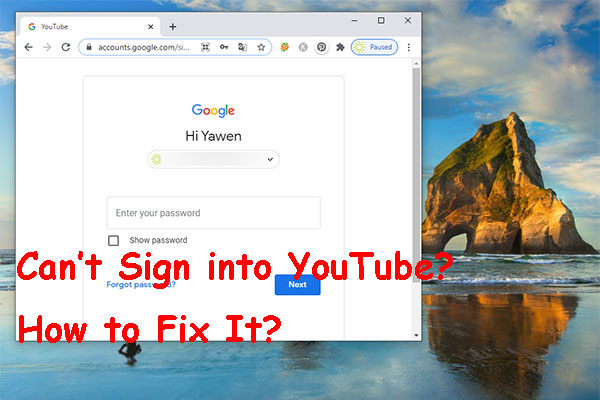 What to Do If You Can’t Sign into YouTube?
