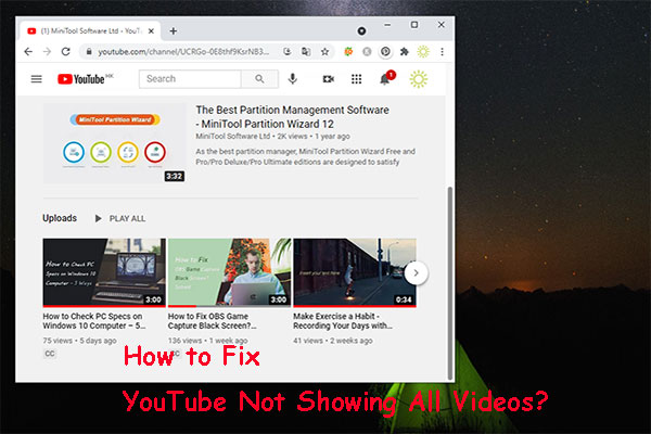Why YouTube Not Showing All My Uploaded Videos? [Solved!]