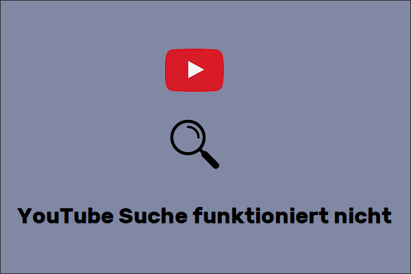 Wie behebe ich das Problem, dass die YouTube-Suche nicht funktioniert?