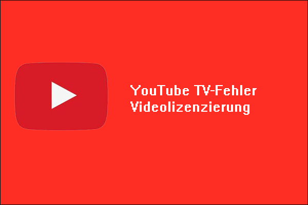 Gelöst: So beheben Sie den YouTube TV-Fehler Videolizenzierung