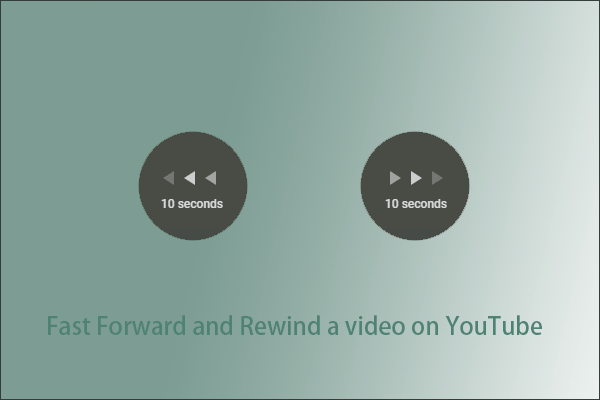 Wie kann man auf YouTube 5, 10 oder mehr Sekunden vor- und zurückspulen?