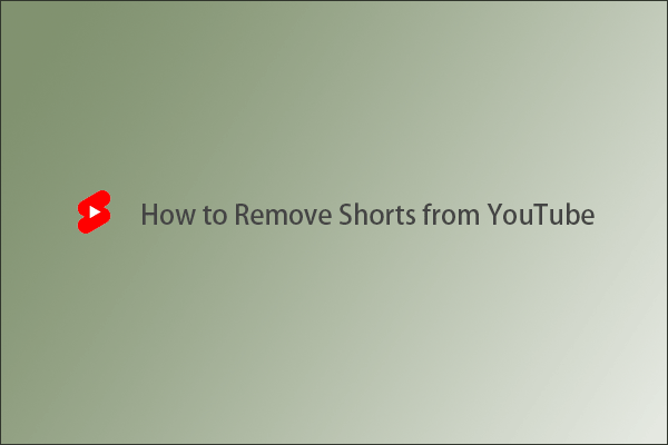 4 formas de desativar o YouTube Shorts