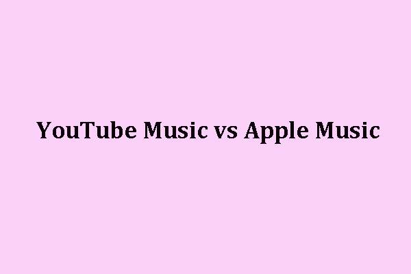 YouTube MusicとApple Musicの直接比較