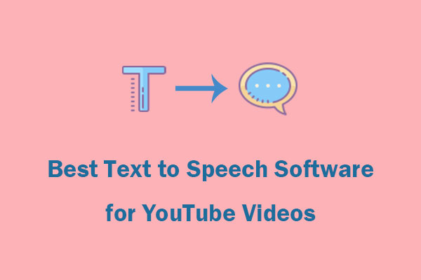 6 Best Text to Speech Software for YouTube Videos