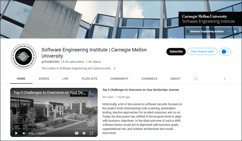 Software Engineering Institute | Carnegie Mellon University