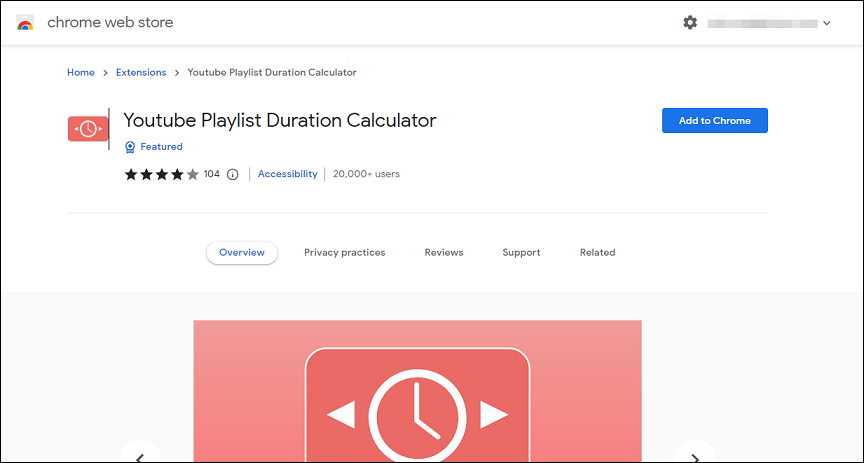 YouTube Playlist Duration Calculator