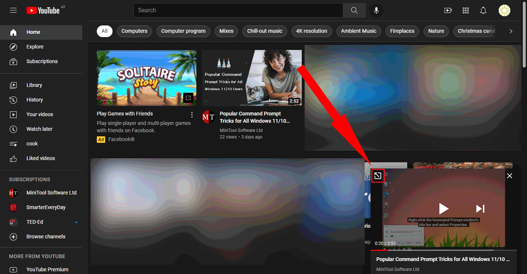 How to Watch YouTube Videos While Using Another Tab App