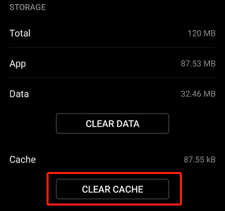 clear YouTube app cache