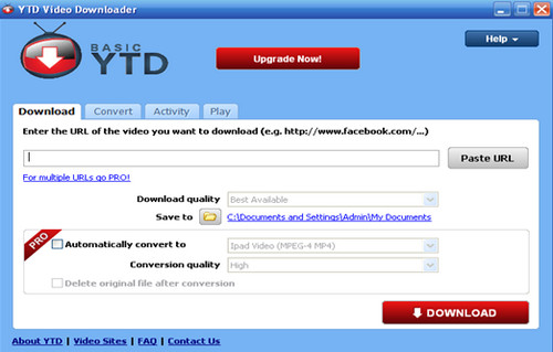 YTD video downloader