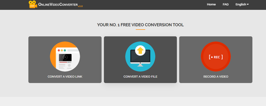 Online video converter