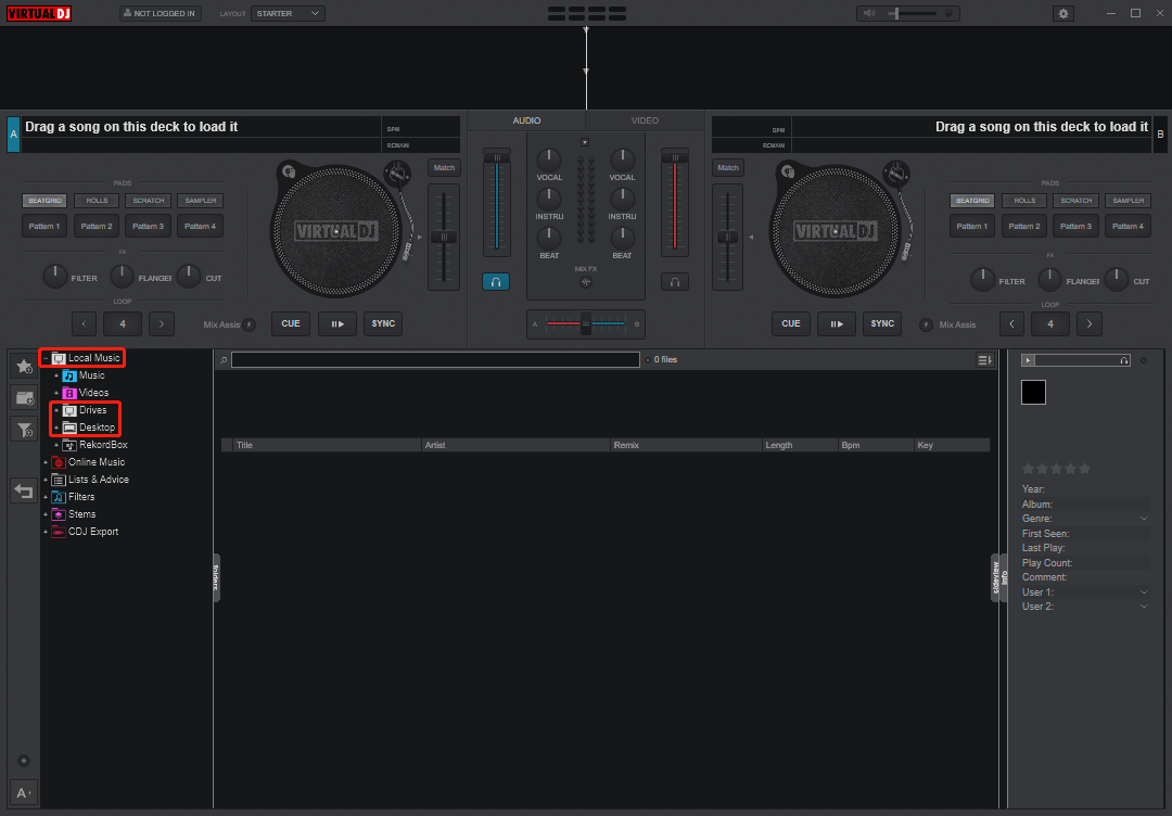 add YouTube music to Virtual DJ