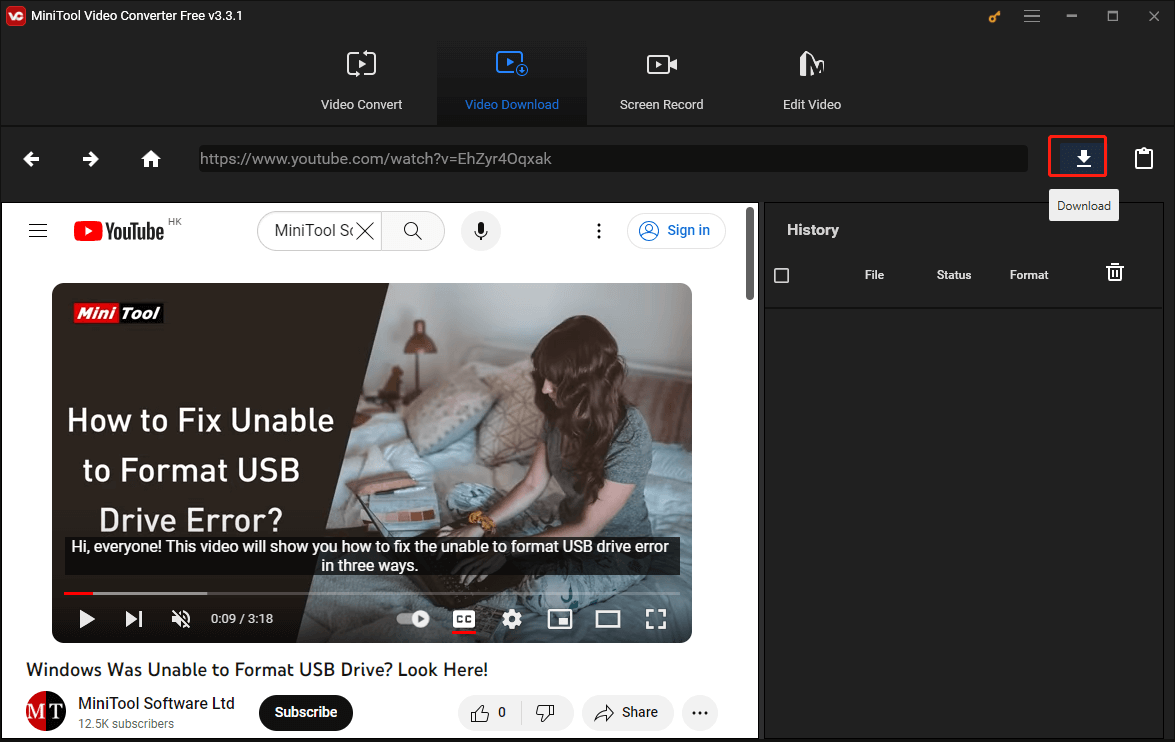 4k video downloader cant find valid format