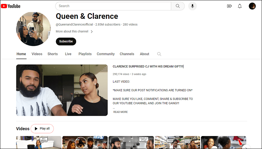Queen & Clarence