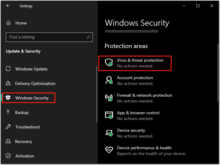 Windows Security