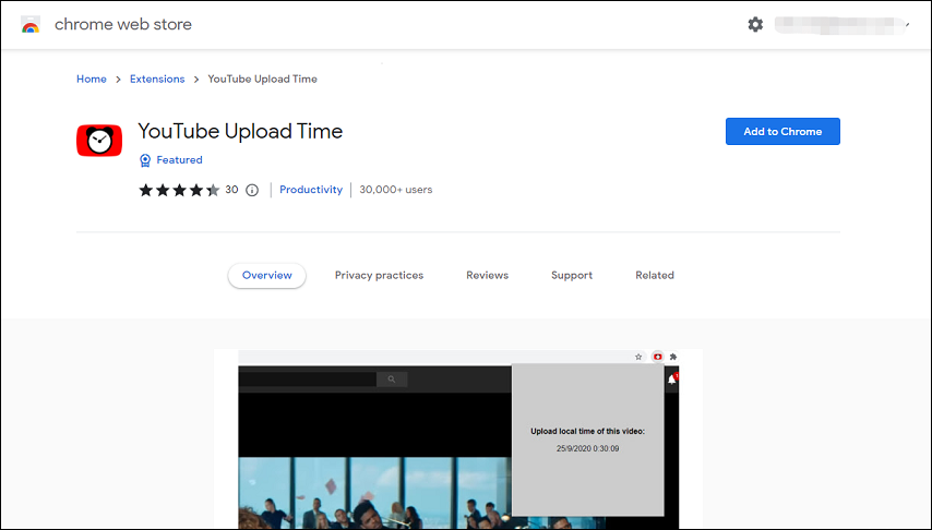 YouTube Upload Time