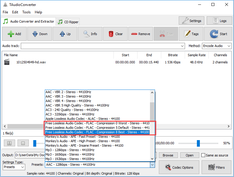 TAudioConverter