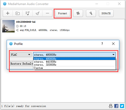 MediaHuman Audio Converter