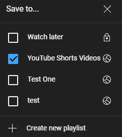 add YouTube videos to a playlist