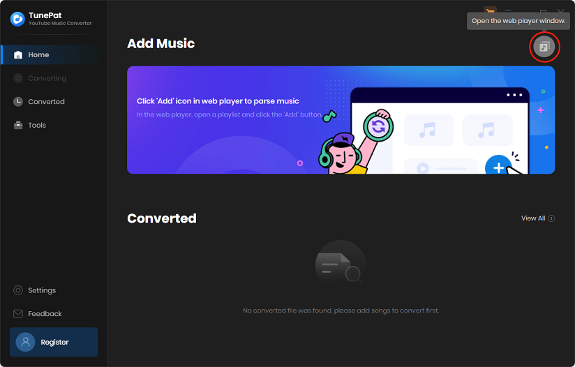 Youtube music outlet offline on pc